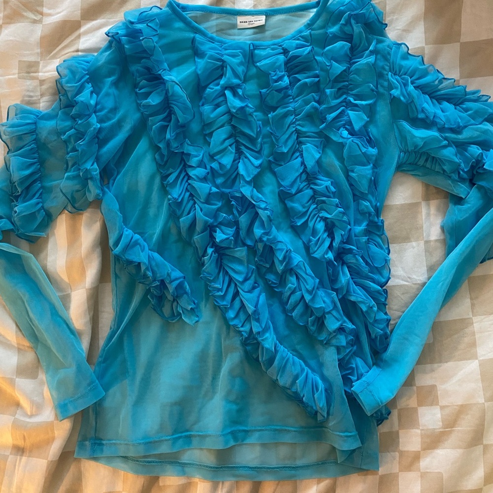 ON HOLD - Dries Von Noten Sheer Blouse